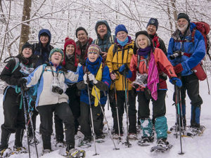 AMC Winter Workshoppers in the White Mountains - Photo by Tim Linehan